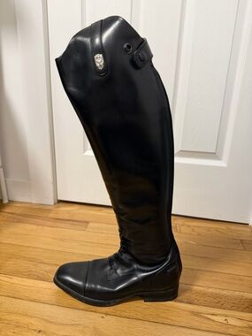 Ariat Black Tall Lace-Up Over-The-Knee Riding Boots